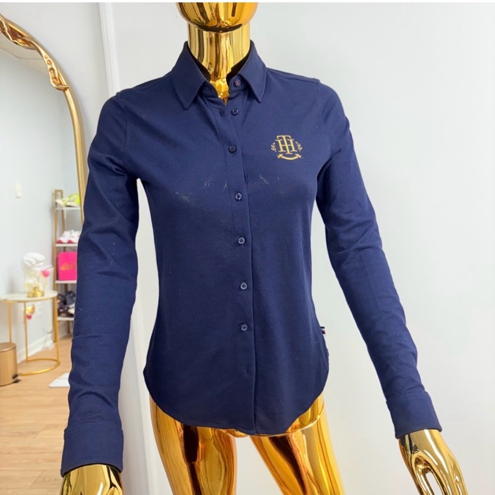 Tommy Hilfiger Classic Fit Blue Shirt